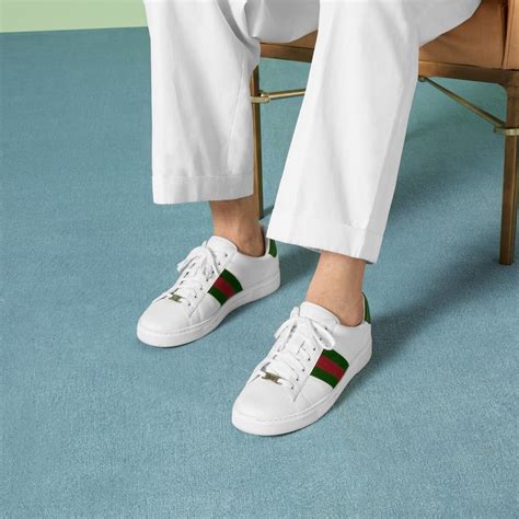 gucci sneaker diamond|Gucci ace sneakers fit.